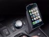 The Lexus Electronic Device Holder allows drivers to set and easily access their smart phones.