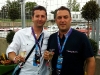 Fernando Zerillo and Lucio Giacomino enjoy the weekend events.