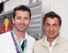 Fernando Zerillo with Jean Alesi, former French F1 driver, winner of Montreal Grand Prix in ‘95.