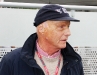 Nikki Lauda, former F1 Champion in ‘75, ‘77 and ‘84. 