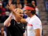 Team Agassi-Nadal at charity event.