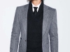 For the runway rock stars who dare to go there, this bad-to-the-herringbone blazer with tuxedo-collar sweater layered over a twill shirt is your next big hit.  www.zara.com 