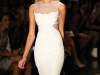 Cushnie et Ochs added a taste of simplistic elegance to the runway with a line of crisp, white pieces.