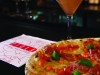 Lubiana Pizza with a Red Blush Martini