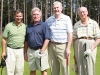 LEFT to RIght: Alan Diner, partner, Baker & McKenzie LLP; Mayor David Ryan, City of Pickering and co-chair  (public sector), Greater Toronto Marketing Alliance;   The Hon. Michael Wilson, chairman, Barclays Canada Capital Inc. and co-chair, GTMA 2012 Celebrity Golf Tournament; George Fierheller, president, Four Halls Inc. and chair emeritus, Greater Toronto Marketing Alliance 