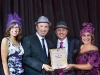 Christine Burych, CAMH Foundation, Vaughan mayor Maurizio Bevilacqua, Hats On founders Benny Caringi and Enza Checchia