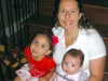 Lucy Sanna with daughters Cassandra, 3, and four-month-old Mariah. The mother-of-two experienced a successful encounter with midwifery while pregnant with her second child.