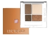 Use the light colour of this eyeshadow quartet on the inner corners of your eyes to brighten up your gaze. www.lisewatier.com 