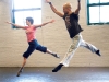 Dancers in action for a 2012 Nuit Blanche exhibit by Jeanne Holmes, called All Together Now. (Photo By Ömer K. Yükseker)