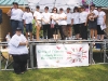 Committee members of the Circle of Friends stand together in support of Hospice Vaughan.