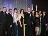 Members of the Vaughan City Council join Mayor Maurizio Bevilacqua after his keynote address.