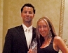 Pure Motivation Fitness owners Dimitri and Francesca Giankoulas celebrate their well-deserved award.