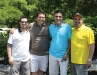 Long-time supporters Dave Zingone, Aurelio Calabretta, Sergio Sosa, and Valerio Zingone of Altima Kitchens.