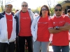 Participants and board members gear up for the Walk for Thalassemia.