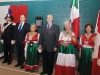 Mayor Bevilacqua, Iolanda Masci, the Hon. Julian Fantino and Nadio Ferrari stand proud.