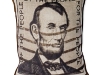 Lincoln Stamp Pillow