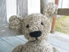 hand-knitted bear