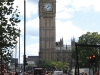 Big Ben, the historical clock tower in Westminster, keeps  the busy city on time.