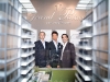 The three pillars of Guizzetti Corporation’s Grand Palace Condominiums: Partner and director Albert Gasparro, president Stefano Guizzetti and vice-president Jack Scivoletto