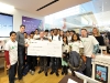 President of Microsoft Canada Max Long celebrates the company’s first Canadian store opening at Yorkdale Shopping Centre by donating $1.5 million to local Toronto charities — $250,000 each to Evergreen and Girls and Boys Club plus $1 million to Junior Achievement