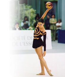 Graceful Rhythmic Gymnastics Routine