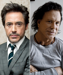 Robert Downey Jr And Mickey Rourke Fall Rise City Life Magazine Vaughan Woodbridge