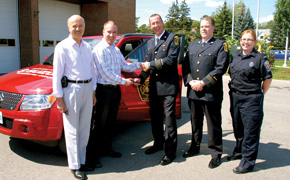 Suzuki Canada and Richmond Hill Fire & Emergency Services