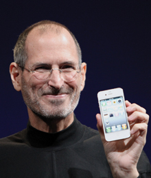 Steve Jobs iphone