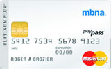MBNA Platinum Plus MasterCard