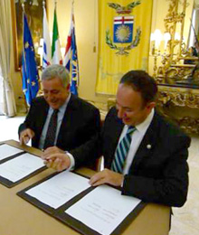 Vaughan Mayor Signs Agreement with Province of Milan